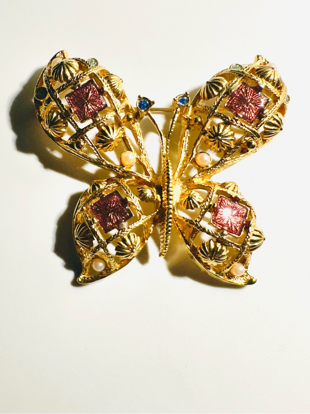 Avon Butterfly Brooch Pin